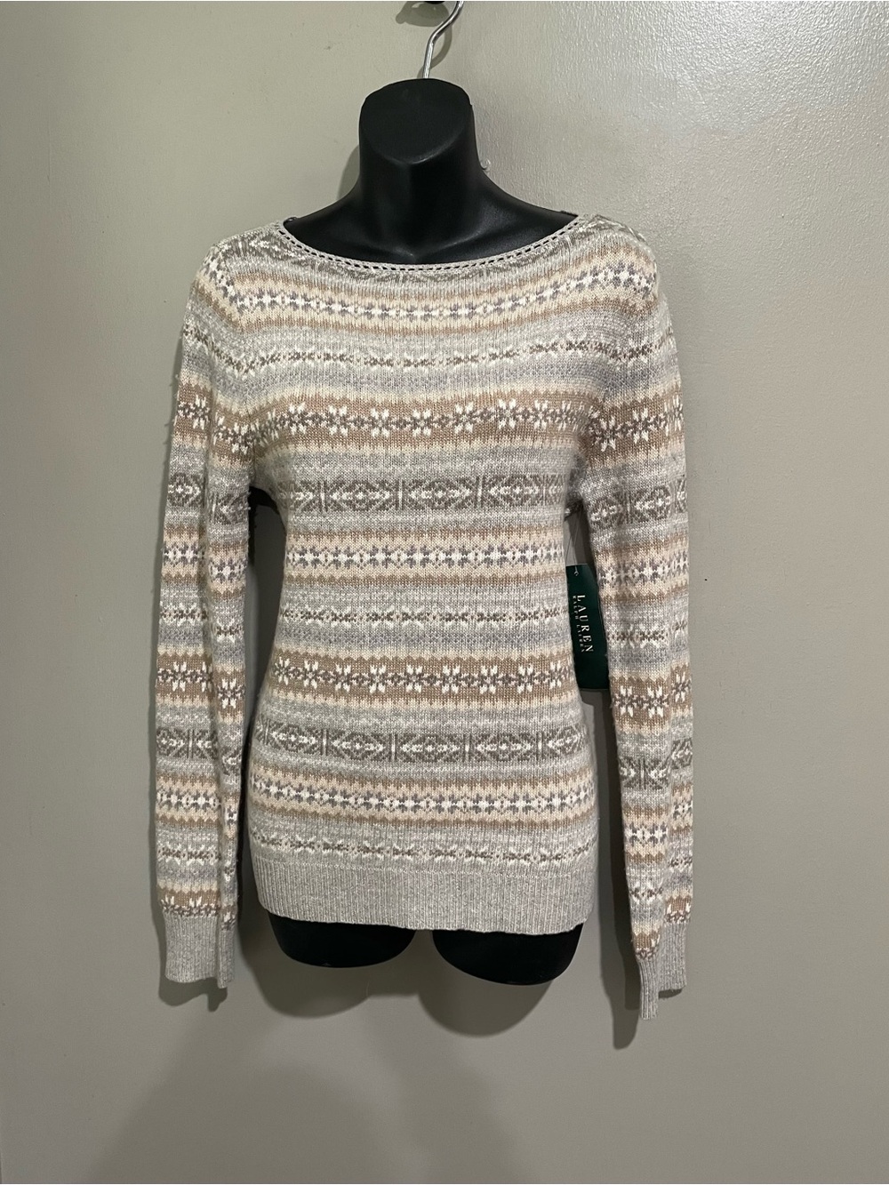 Ralph Lauren Fair Isle Sweater (NWT)